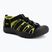 Detské sandále KEEN Newport H2 black/lime green