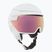 Lyžiarska prilba Atomic Revent GT Amid Visor HD white heather/pink chopper hd