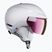 Lyžiarska prilba Atomic Revent GT Amid Visor HD S2 white heather/pink copper