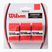 Obal na tenisovú raketu Wilson Profile Overgrip 3 ks červený WRZ4025RD+