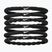 Gumičky do vlasov Nike Flex Hair Tie 6 szt. black/black/white