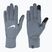 Pánske bežecké rukavice Nike Pacer Lightweight RG smoke grey/smoke grey/silver