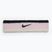 Čelenka Nike Swoosh ružová pena/kokosové mlieko/čierna