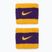 Náramky Nike Swoosh univerzitná zlatá/kurtová fialová/univerzitná zlatá