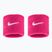 Potítka Nike Swoosh Classic Wristbands 2 ks  vivid pink/white