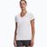 Dámske tréningové tričko Under Armour Tech SSV - Solid bielo-strieborné 1255839