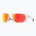 Slnečné okuliare Oakley Lateralis Seek Collection matte vapor/prizm ruby ​​polarized