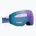 Lyžiarske okuliare Oakley Flight Deck Pro M Mikaela shiffrin sig/prizm iced/prizm sapphire
