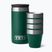 Turistické poháriki YETI Shot 48 ml 4 pcs. black forest green