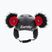 Uši na prilbu Eisbar Teddy Ears black/red