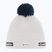 Zimná čiapka Eisbar Jamie Pompon Ska white/dark cobalt