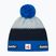 Zimná čiapka Eisbar Star Pompon SA blue/cobalt