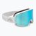 Lyžiarske okuliare Red Bull SPECT Rush white/ice blue snow/smoke with blue mirror