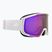 Lyžiarske okuliare Red Bull SPECT Jibb matt white/orange with purple mirror