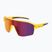 Slnečné okuliare Red Bull SPECT Dundee matt clear yellow/ smoke with red-purple mirror