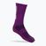 Pánske protišmykové futbalové ponožky Tapedesign fialové