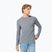 Pánske tričko longsleeve super.natural Apres Ski cashmere grey melange/various