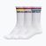 Dámske ponožky IMPALA Stripe 3 páry white