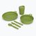 Súprava turistického riadu Sea To Summit Horizon Dinnerware tarragon