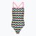 Dámske jednodielne plavky Funkita Strapped In One piece rainbowie