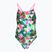 Detské jednodielne plavky Funkita Single Strap One Piece sub lime