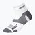 2XU Vectr Ultralght 1/4 Crew športové ponožky biele UA5046E