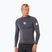 Pánske plavecké tričko s dlhým rukávom Rip Curl Waves Upf Perf charcoal grey