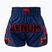 Men's training shorts Venum Inferno Muay Thai royal blue/red/black