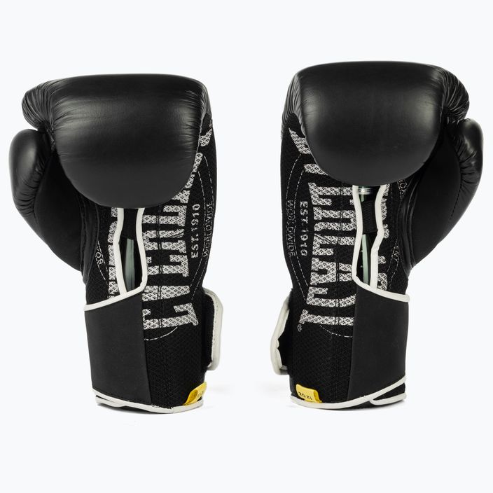 EVERLAST 1910 Klasické čierne boxerské rukavice EV1910 2