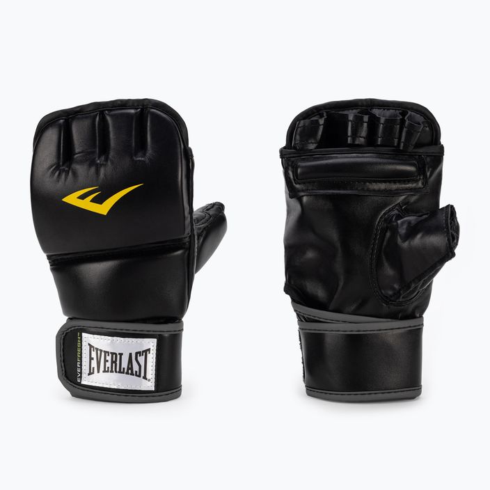Pánske rukavice EVERLAST MMA Gloves black EV7562 na palec grapplingové rukavice 3