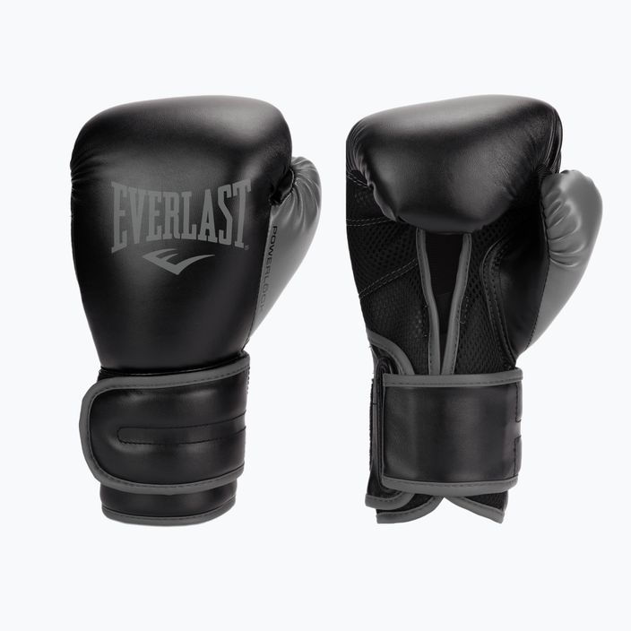EVERLAST Powerlock Pu pánske boxerské rukavice čierne EV2200 3