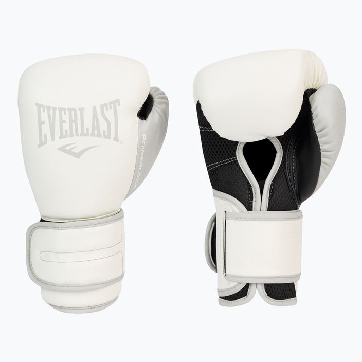 EVERLAST Powerlock Pu pánske boxerské rukavice biele EV2200 3