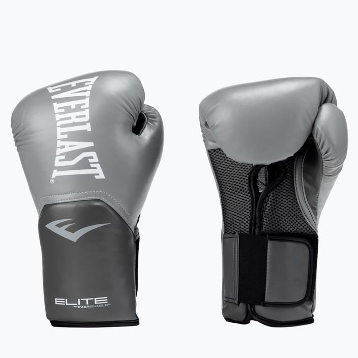 Boxerské rukavice EVERLAST Pro Style Elite 2 sivé EV2500 3