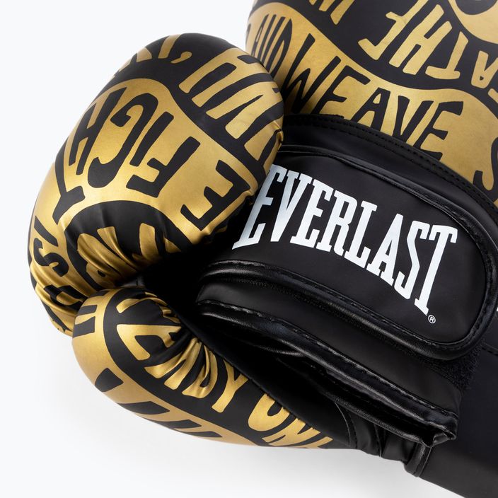 Boxerské rukavice Everlast Spark black/gold EV2150 BLK/GLD 5