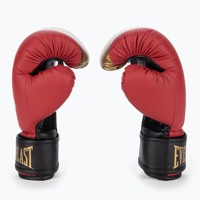 Detské boxerské rukavice Everlast Prospect 2 red/gold EV4602 RED/GLD 4