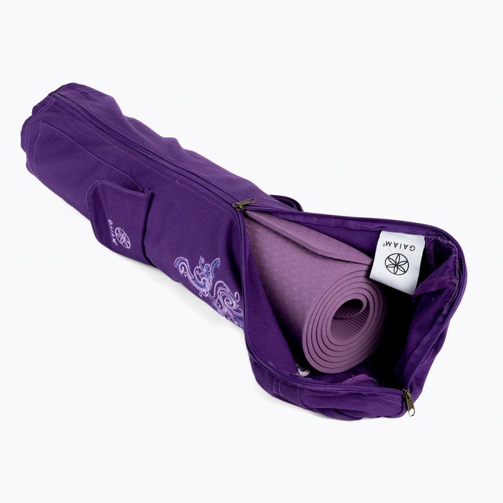 Taška na podložku na jogu Gaiam Deep Plum purple 61338 8
