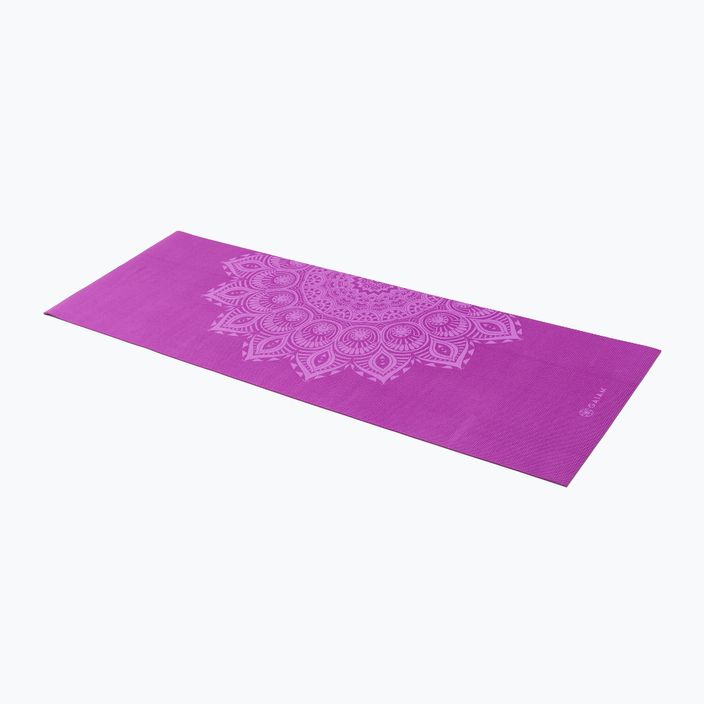 Podložka na jogu Gaiam Purple Mandala 6 mm fialová 62202