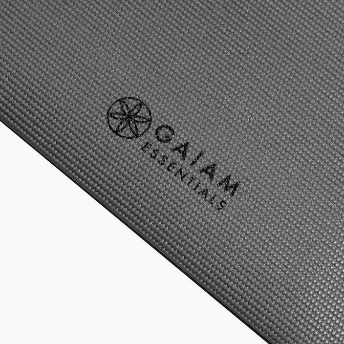 Podložka na jogu Gaiam Essentials 6 mm sivá 63317 4