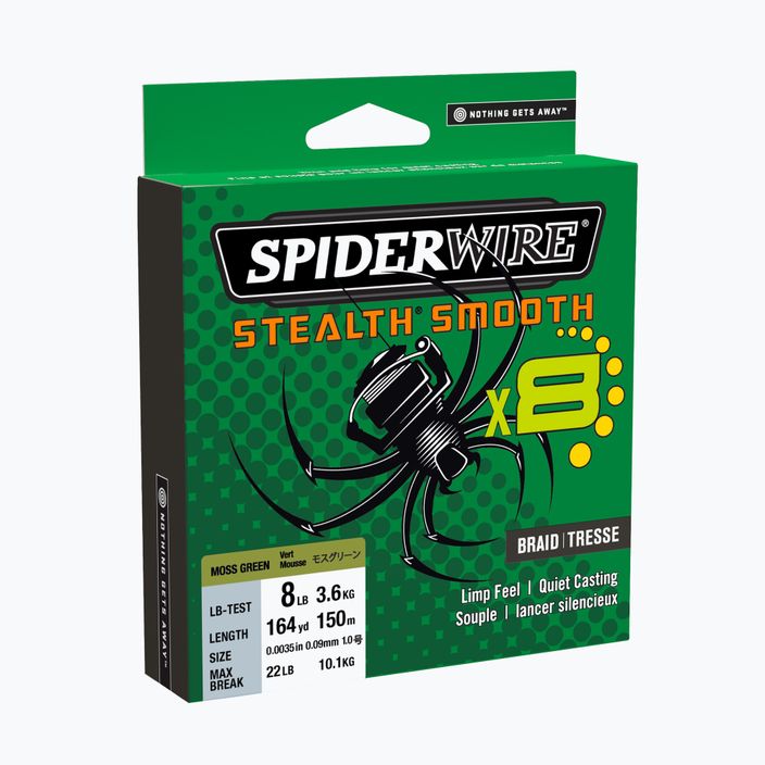Spiderwire Stealth Smooth 8 Transculent spinningový oplet 1515661