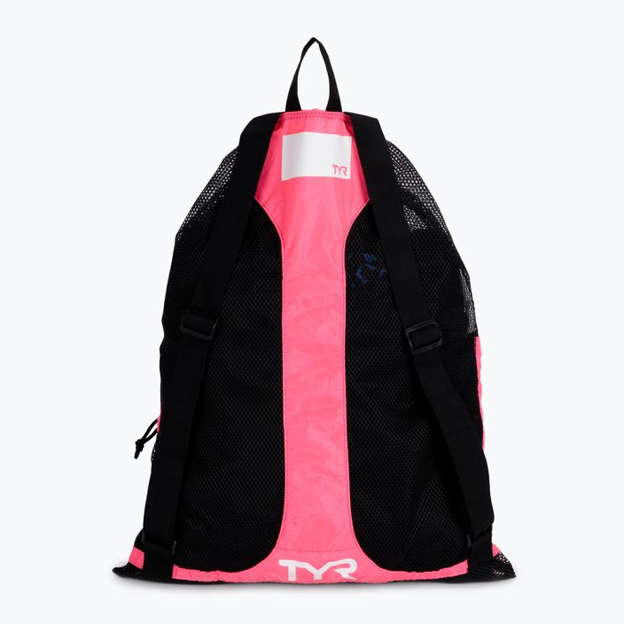 TYR Big Mesh Mummy Pool Backpack Pink LBMMB3 2
