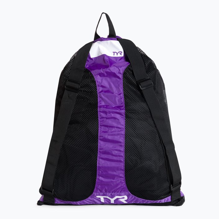 TYR Big Mesh Mummy Pool Backpack purple LBMMB3_51 3