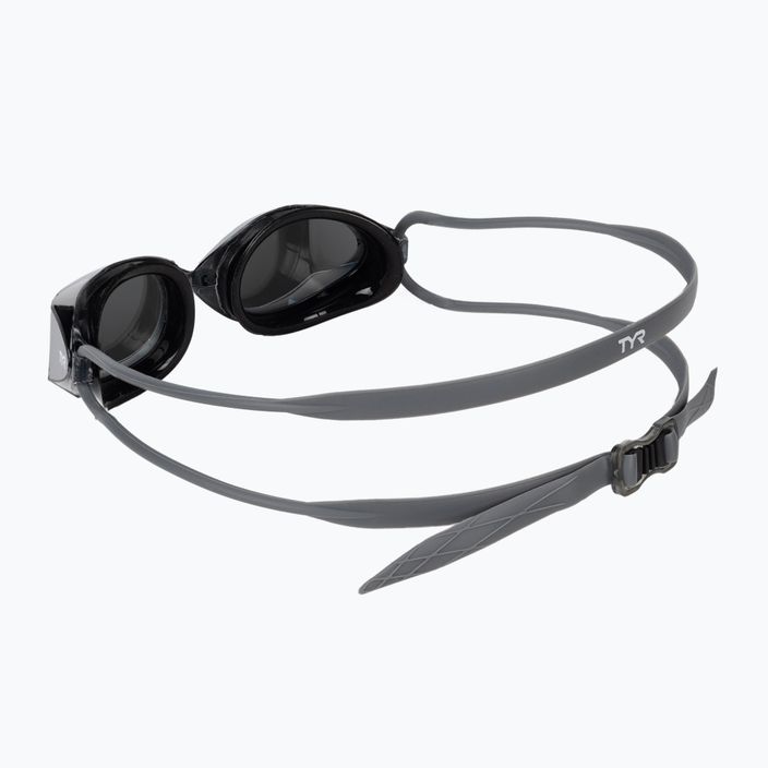 Plavecké okuliare TYR Tracer-X Racing Mirrored čierno-strieborné LGTRXM_43 4