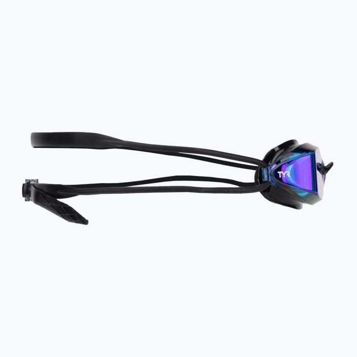 Plavecké okuliare TYR Tracer-X Racing Mirrored čierno-modré LGTRXM_422 3