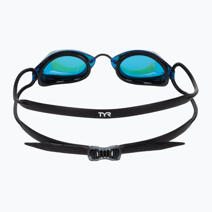 Plavecké okuliare TYR Tracer-X Racing Mirrored čierno-modré LGTRXM_422 5