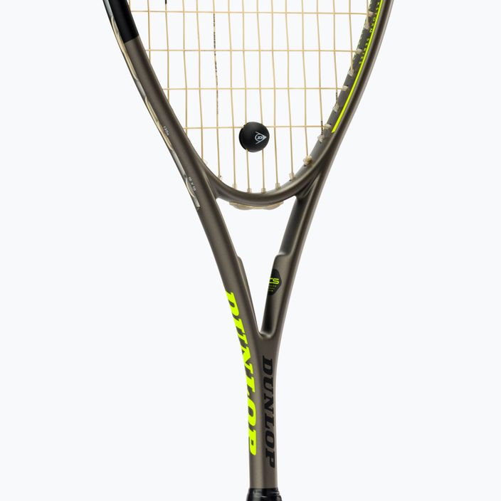 Squashová raketa Dunlop Sq Blackstorm Graphite 5 0 sivo-žltá 773360 5