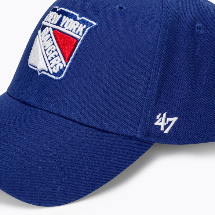 Šiltovka 47 Brand NHL New York Rangers MVP royal blue 4