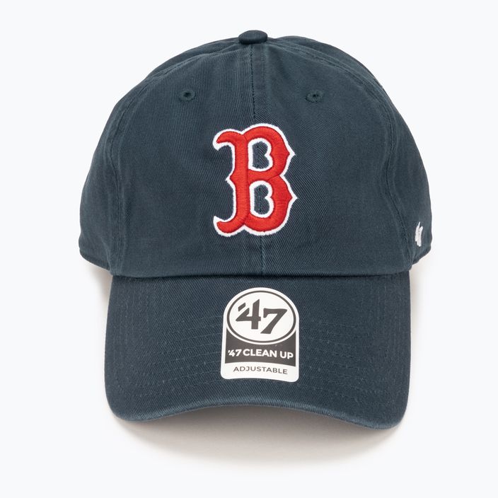 47 Značka MLB Boston Red Sox CLEAN UP navy baseballová čiapka 4
