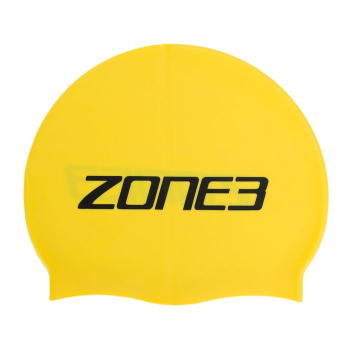 Plavecká čiapka Zone3 High Vis žltá SA18SCAP115 2