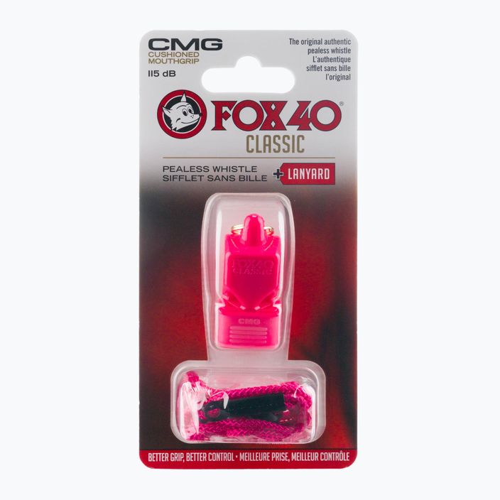 Fox 40 Classic CMG píšťalka ružová 9603 2