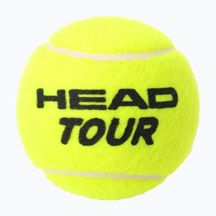 Tenisové loptičky HEAD Tour 4 ks žlté 570704 2